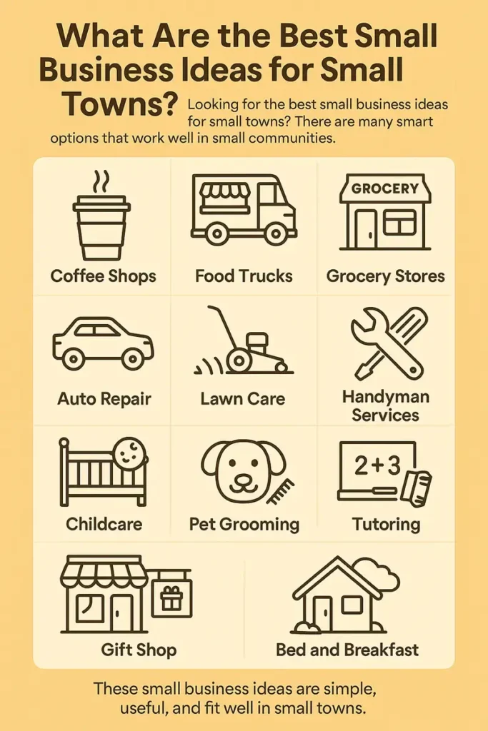 Best Small Business Ideas for Small Towns 2025 - Complete Guide - what are the best small business ideas for small towns
